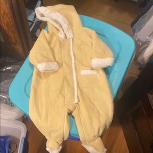 Unisex baby snowsuit